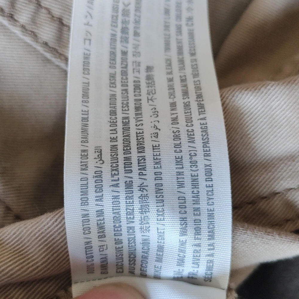 Abercrombie and Fitch Sz S cropped twill jacket - Picture 5 of 7
